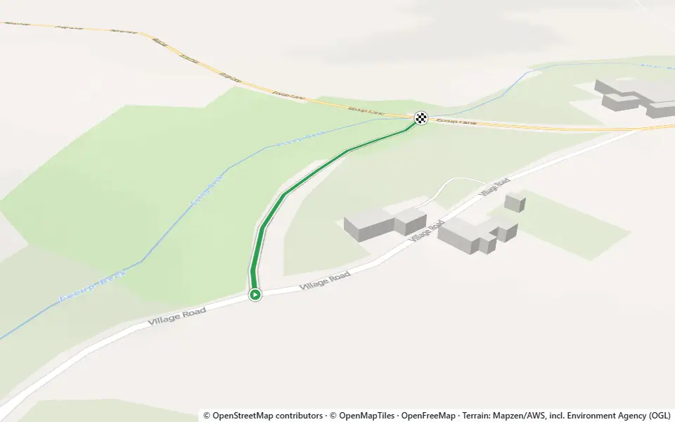 3D preview of a trail at Eccup Whin