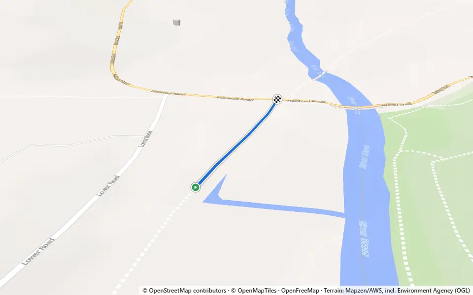 3D preview of a trail at North Meadow Common