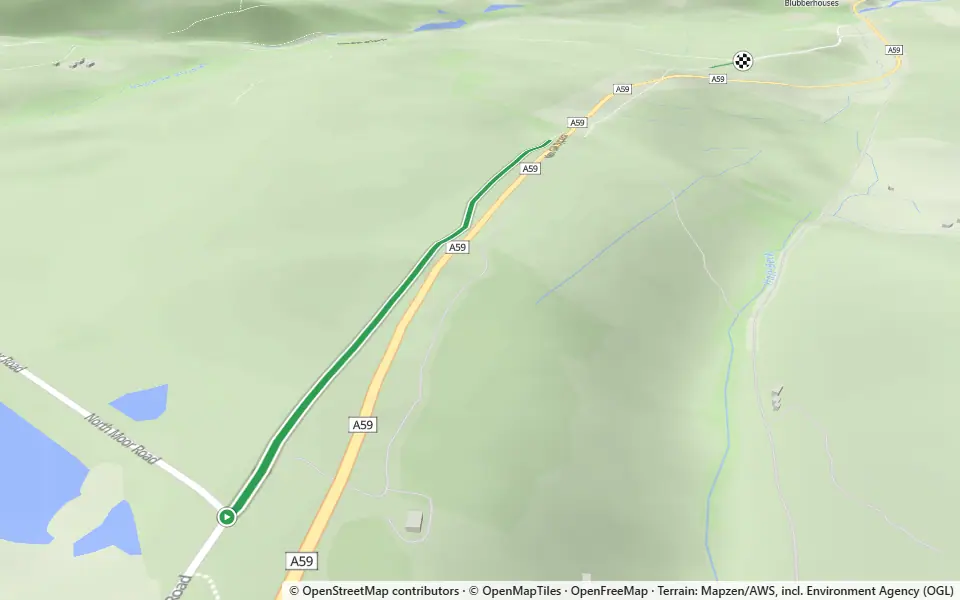 3D preview of a trail at Cat Crags Plantation