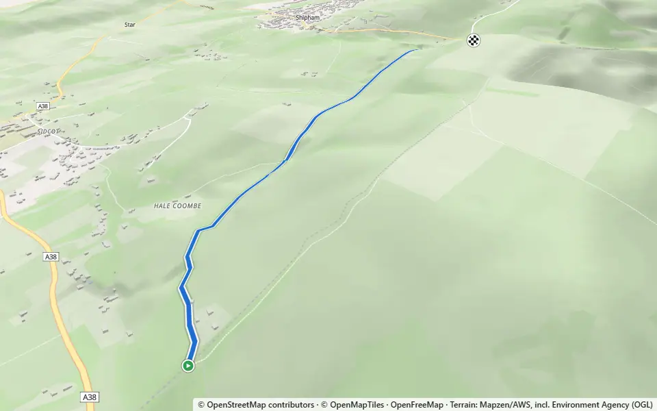 3D preview of a trail at Rose Wood