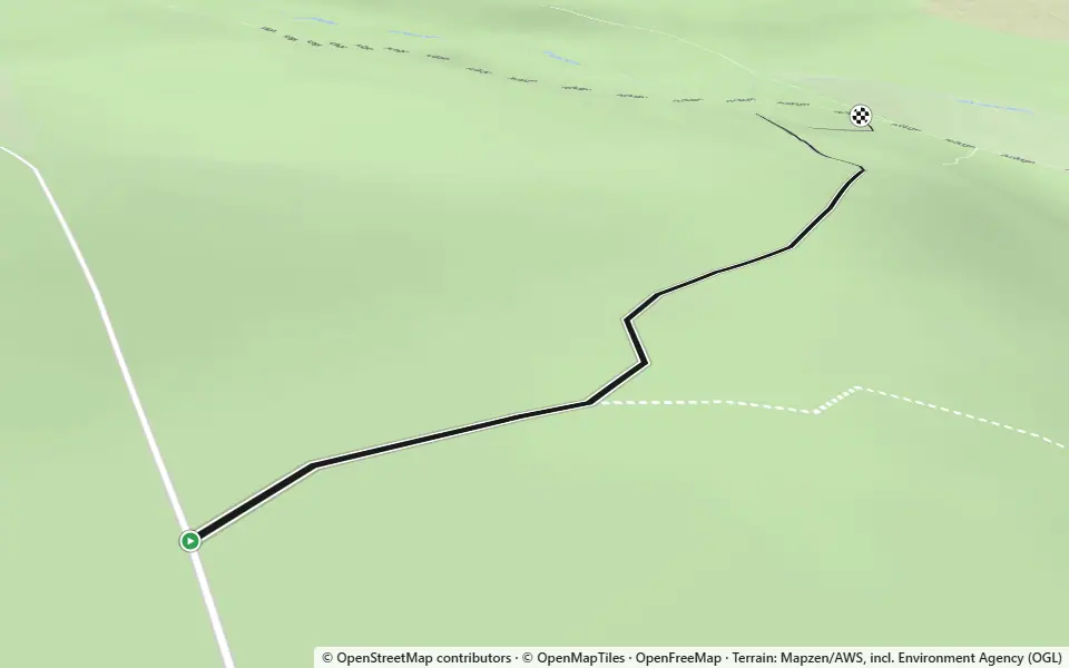 3D preview of a trail at Trails near Coylumbridge